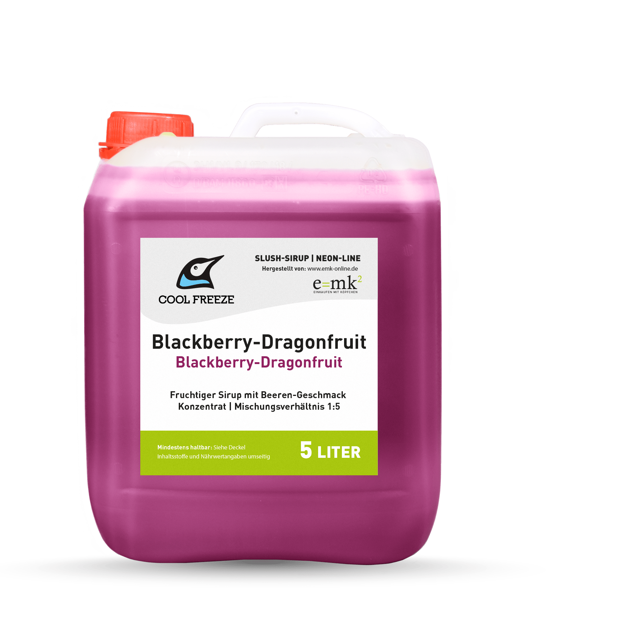 Blackberry Dragonfruit Slush Ice Syrup | 5l | Glycerin-free | Super Fruity