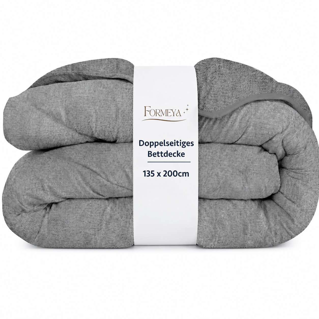 Image of Grey, Soft 4- Duvet (single Bed, European Standard, 135 X 200 Cm, 155 X 220 Cm, 200 X 200 Cm, 220 X 240 Cm)