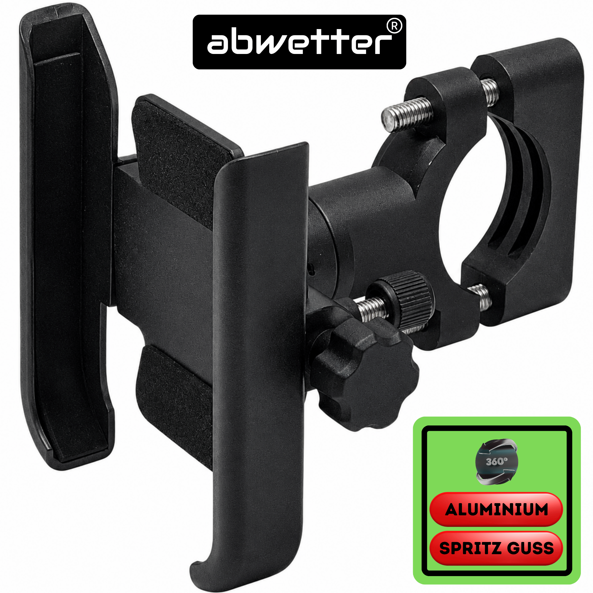Bike And Motorcycle Phone Holder 360° – Abwetter® Smartphone Mount