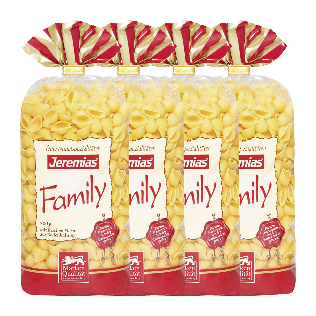 Jeremias Mussels Classic Fresh Family Noodles 500g 4-pack