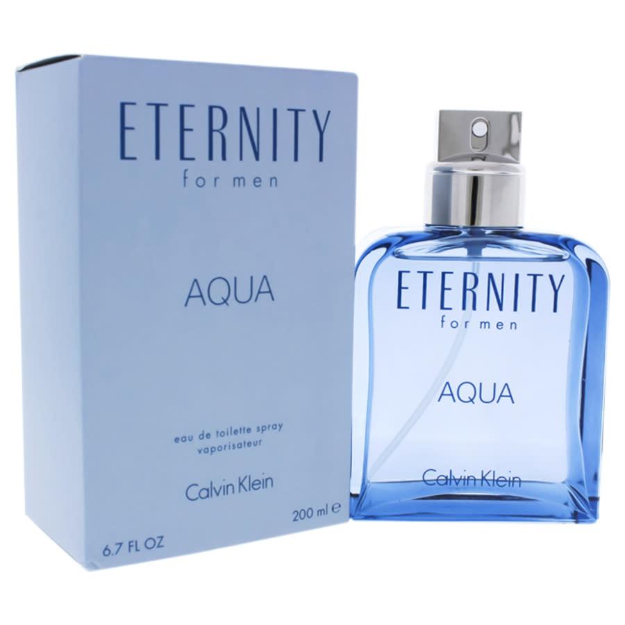 Calvin Klein For Men Aqua 200ml * Edt Toilet Water Original Perfume Men's Fragrance For Him