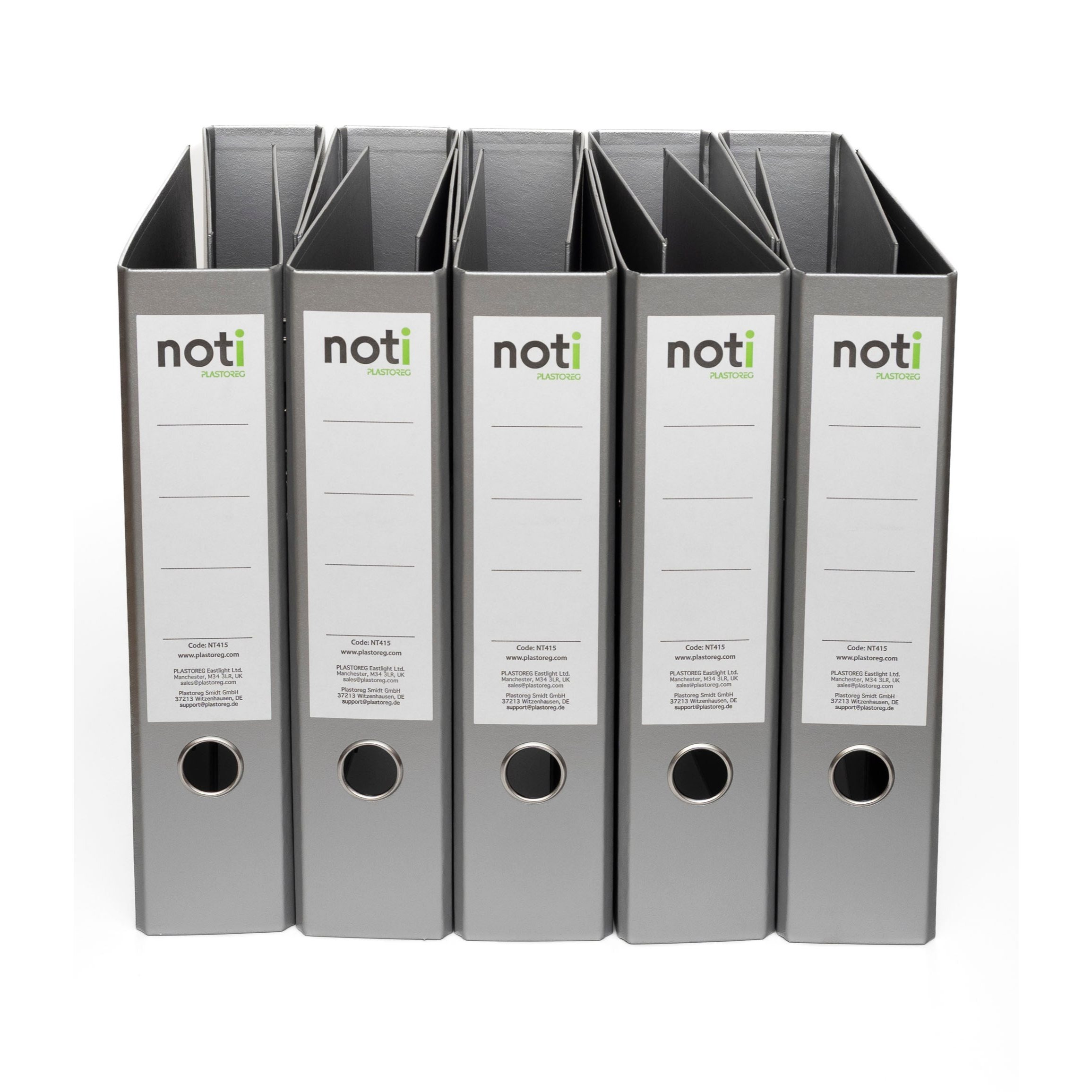 item picture noti a4 lever arch files pack of 10 70mm spine lever arch file folder 2 ring a4 lever arch folder with spine label recycled board office filing organiser