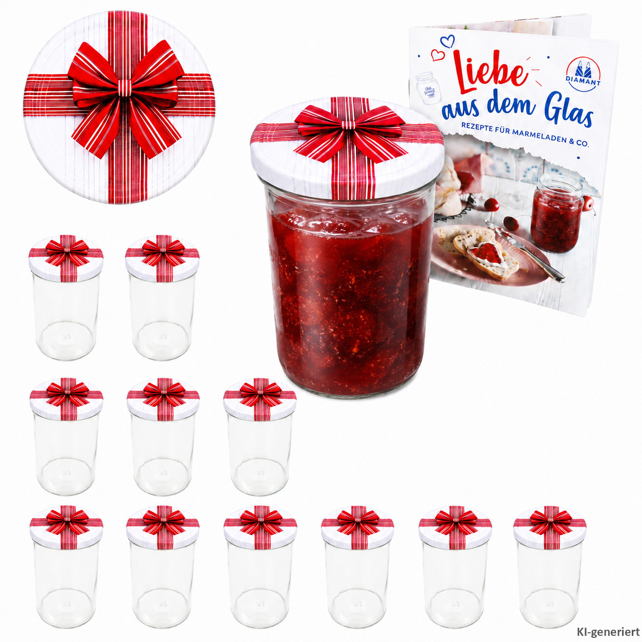 12-piece Set 435ml With To Lid 82 Gift Decor