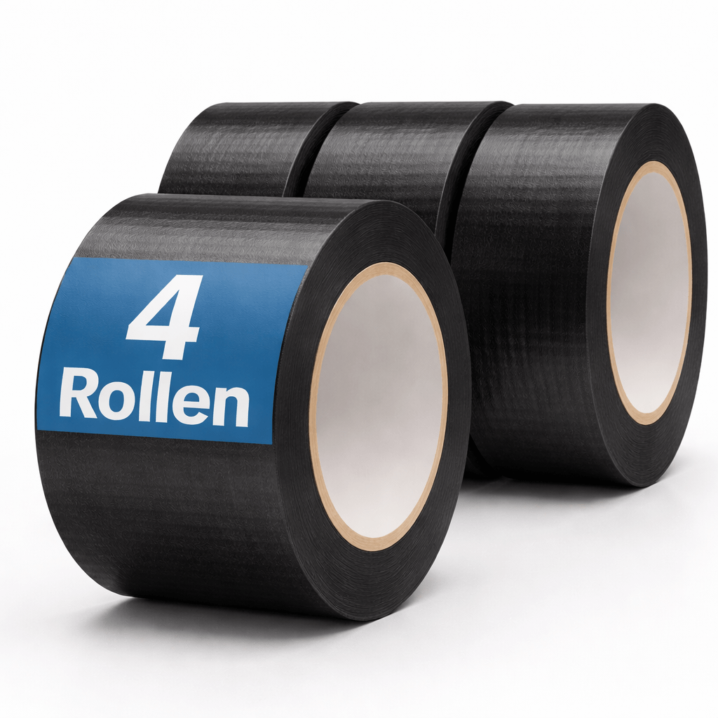 TEMU Tool 4 Rolls - Repair Adhesive Tape - Industrial Adhesive Tape - Armor Tape - Extra Strong - Waterproof Gaffa Tape - Power Duct Tape - Uv