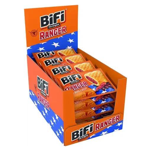20 Bifi Ranger 60g Beef Beans & Bacon - A Genuine Piece Of The Wild West For Your Pocket