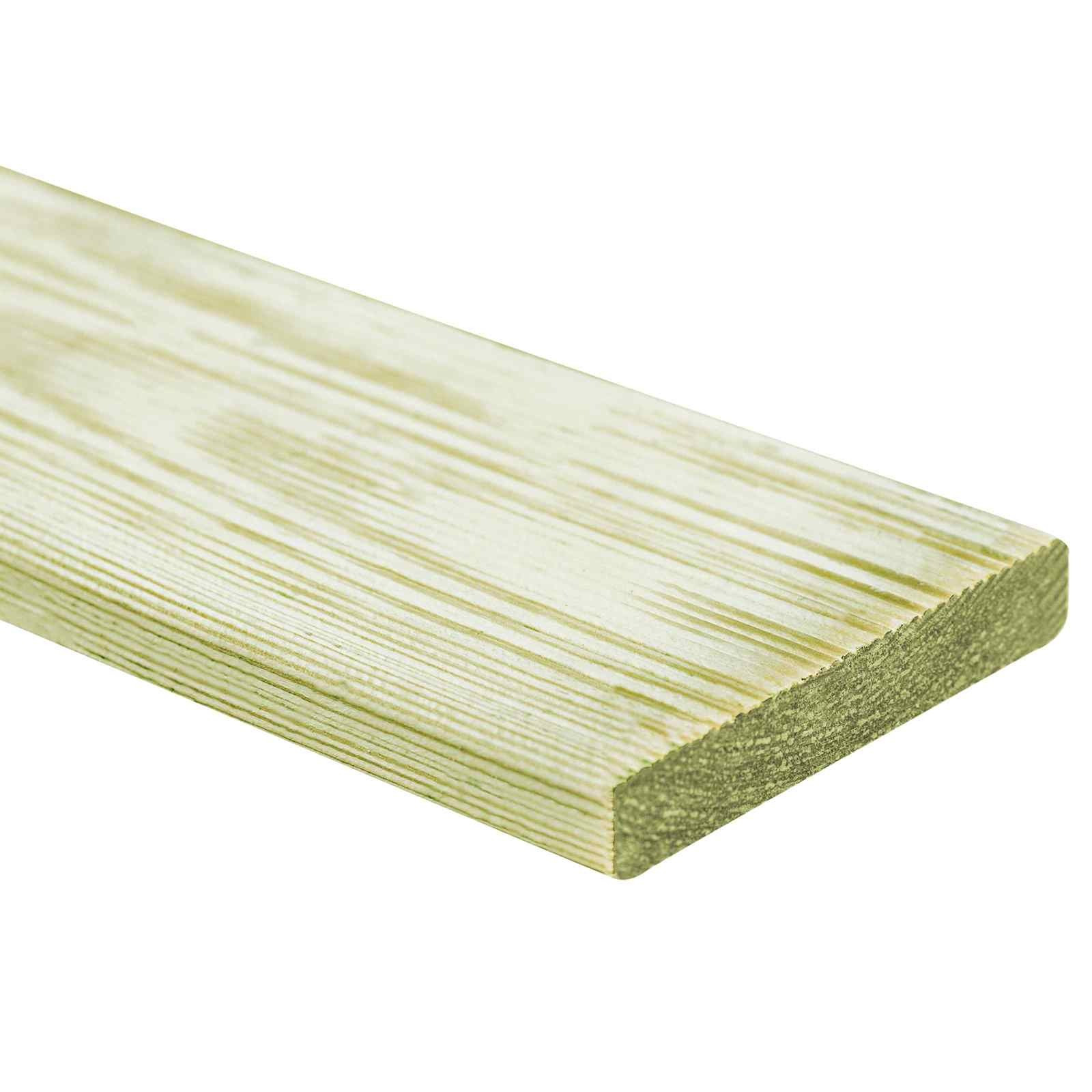 Vidaxl Decking Tiles, 12 Pcs, Treated, 1.44 M², For Garden And Terrace, Rectangular, Weather-resistant Wood Flooring, Durable Outdoor Decking, Rustic Pine Wood