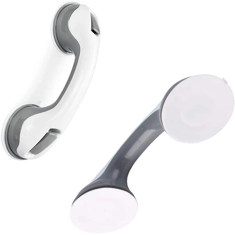TEMU Safety Grab Bar With Suction Cups For Bathroom – Non-slip Handle, No Drilling Required, Shower, Bathtub, And Toilet Support, Quick Installation