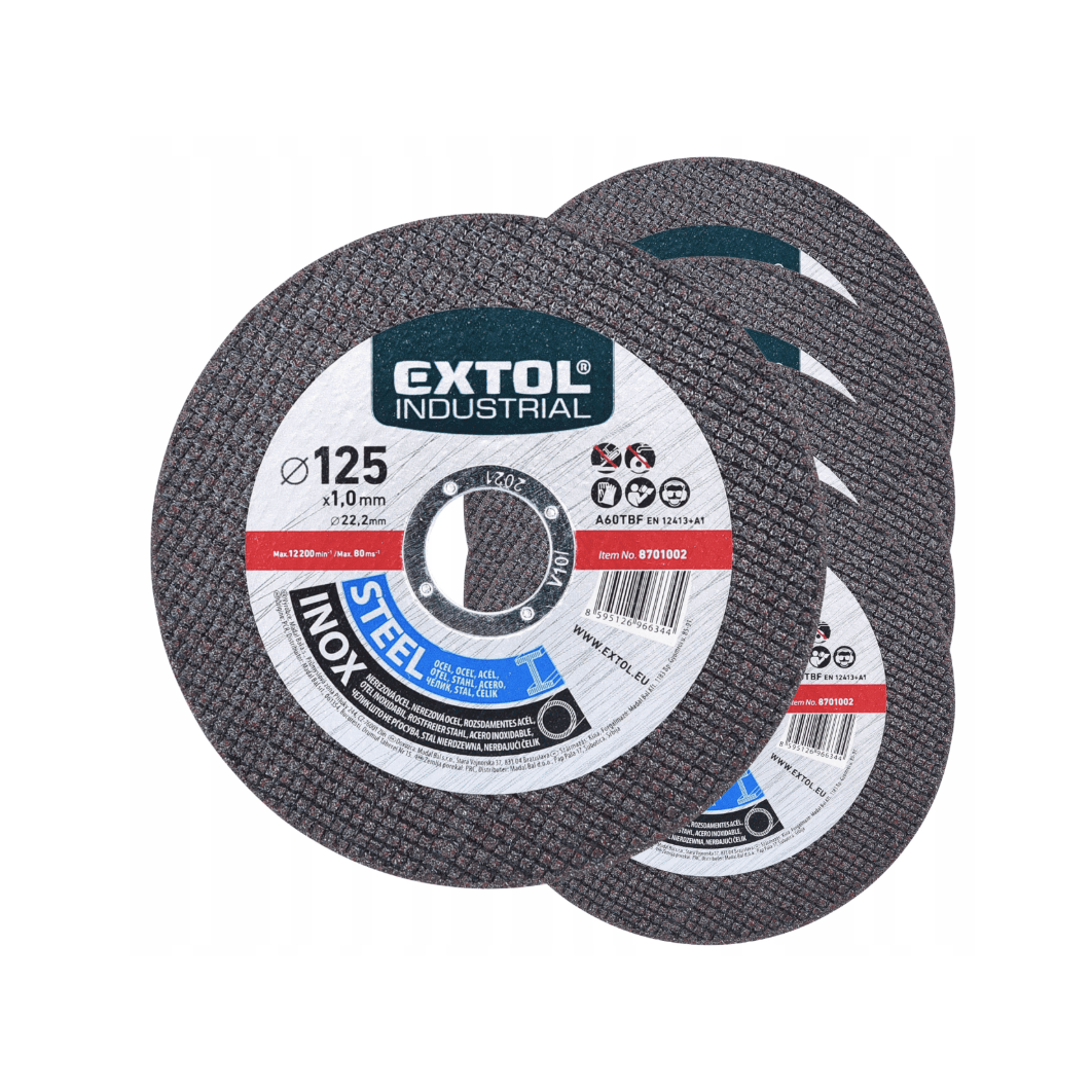 Metal Disc 125 5 Pieces For Steel Stainless Steel