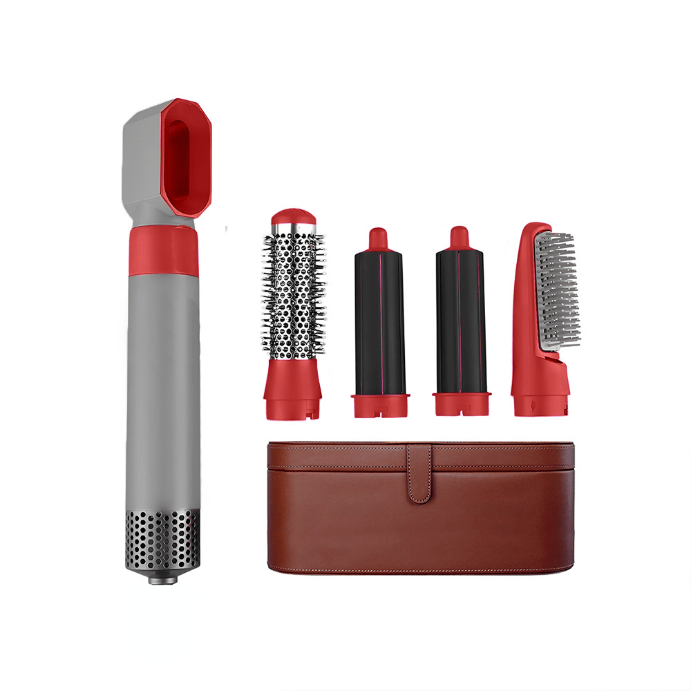 TEMU Set Professionale 5 in 1 per lo Styling dei Capelli �� Kit Modellante Multiuso per Piega e Volume