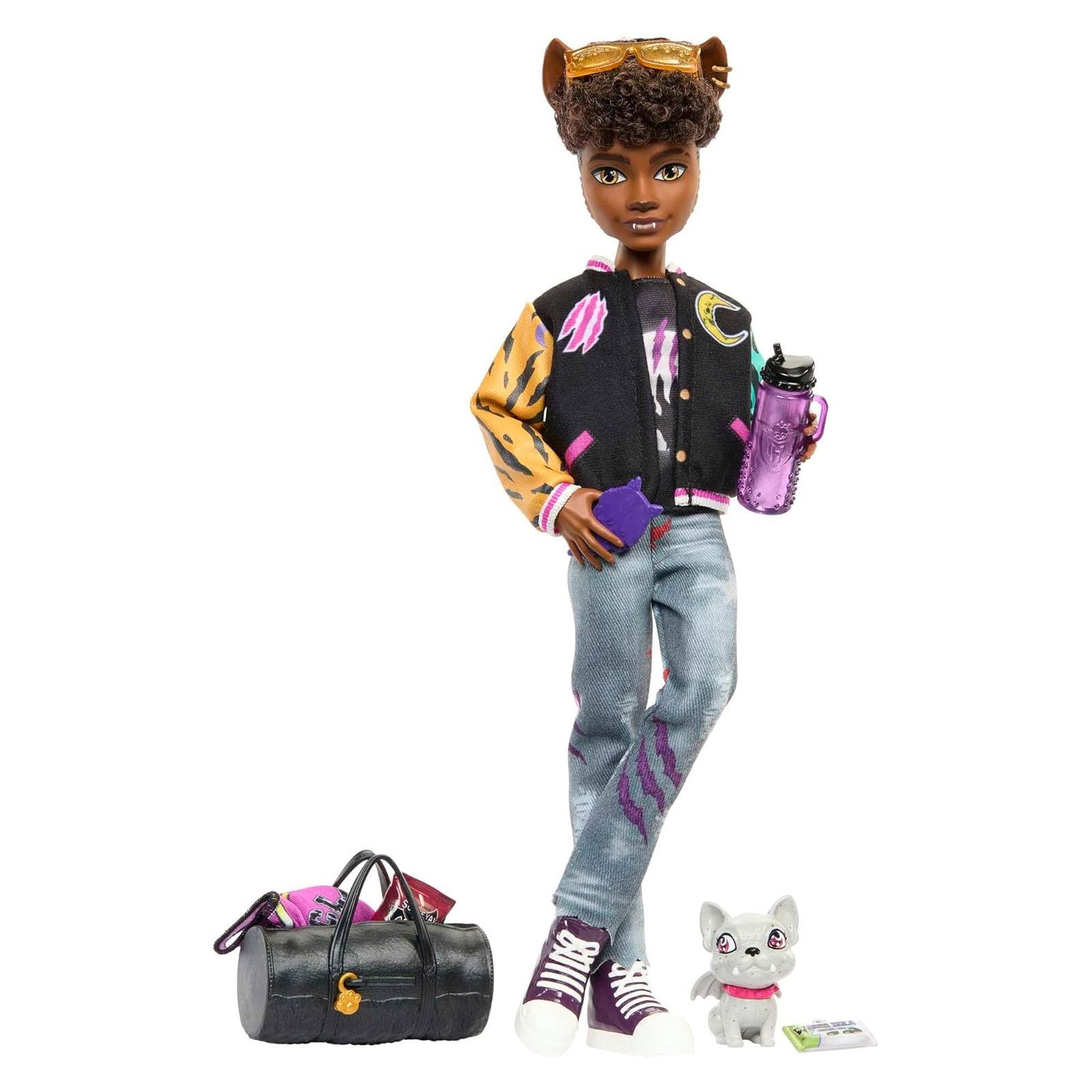 - Monster High - Wolf Doll With Pet Rockseena – Werewolf Figure With Accessories, Hnf65