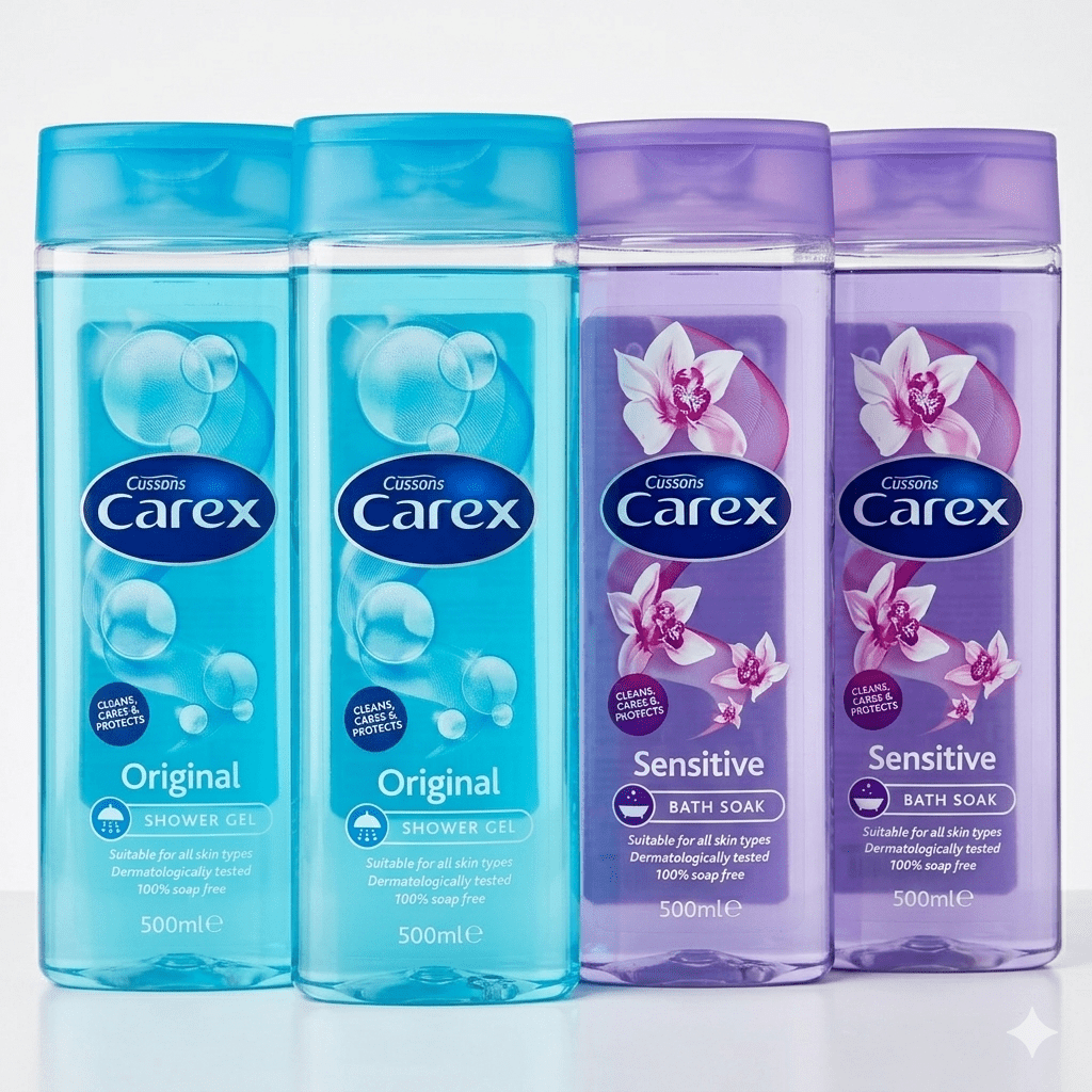 TEMU Original Shower Gel 500ml Pack Of 2 And Get Sensitive Bath Soak Shower Gel 500ml - 2pack