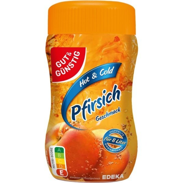 Good & Cheap Hot & Cold Instant Tea Peach Flavor 400 G