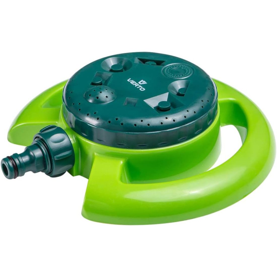 Verto Garden Sprinkler With 8 Functions Abs Plastic, 125 M²