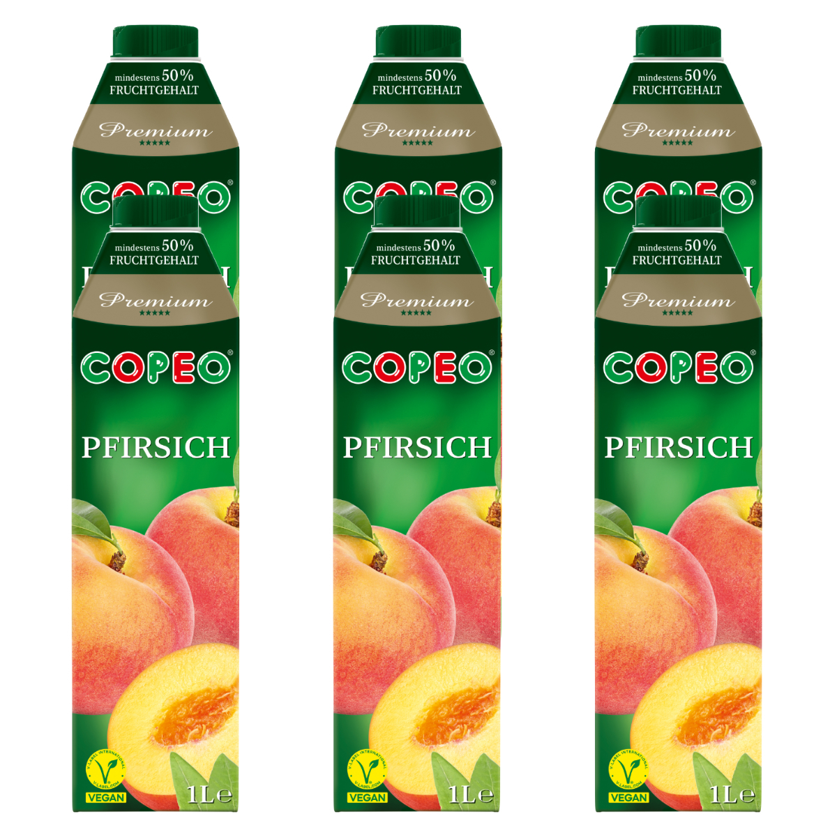 Image of Peach From Fruity Peach Varieties 1000ml 6-pack