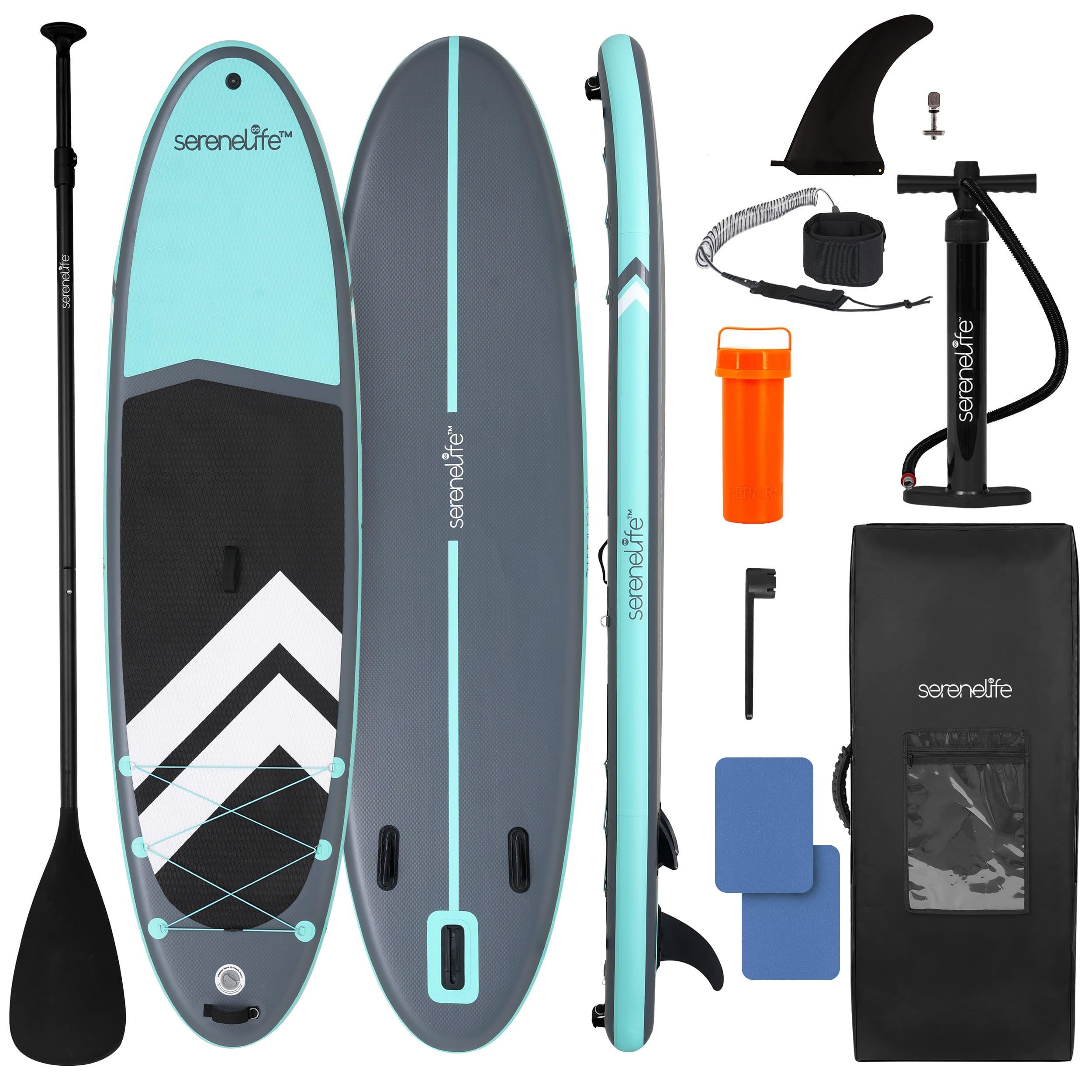 Inflatable Paddle Board, Extra Wide Sup Board (89 Cm), Supports Up To 200 Kg, – Paddle Board Set, Suitable For Dogs, Includes Paddle, Pump, And Backpack
