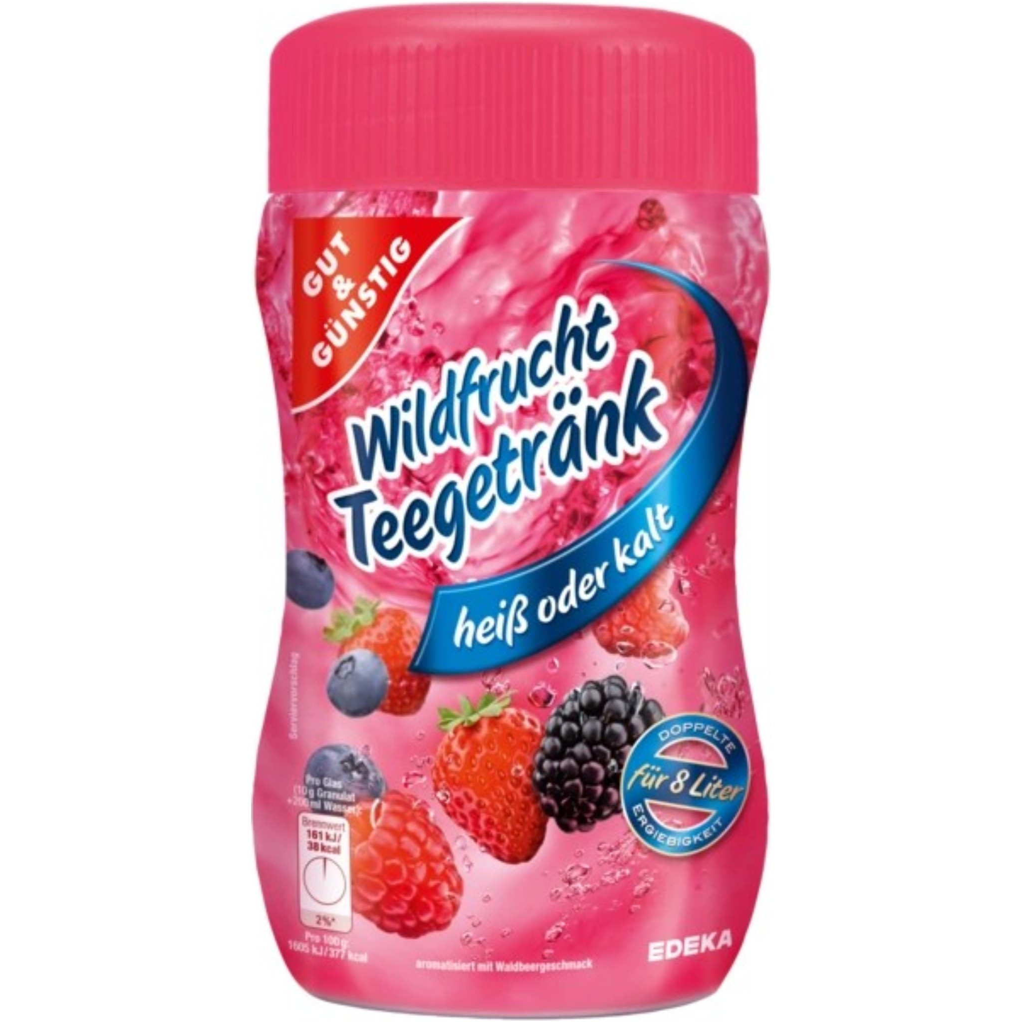 Good & Affordable Hot & Cold Instant Tea With Wild Fruit Flavor, 400g