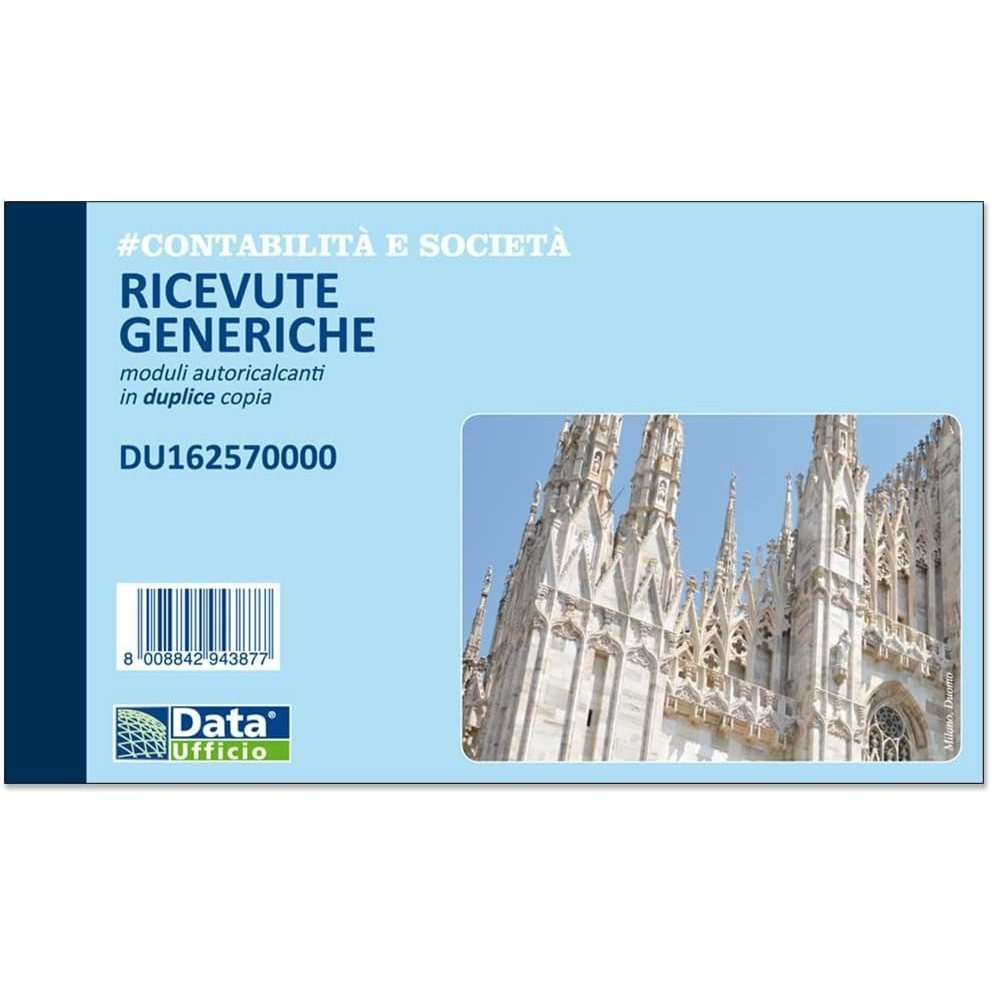 TEMU Generic Receipt Pad - 2 Self-copy Sheets - A6 Size 50 Sheets In - Office Money Receipt Forms
