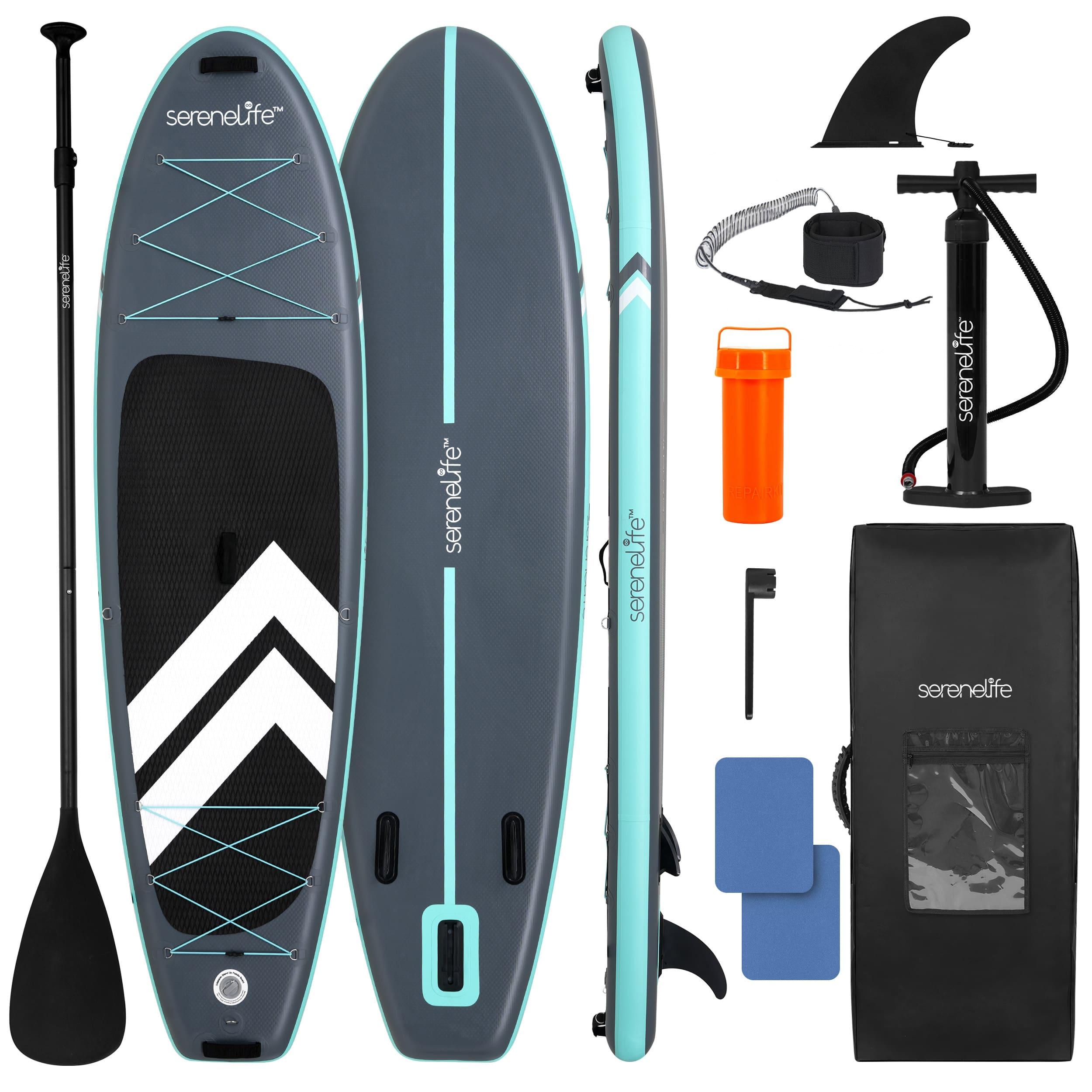 Inflatable Paddle Board, Sup 84 Cm Up To 160 Kg For Adults – Paddle Board Set With Paddle, Pump And Backpack