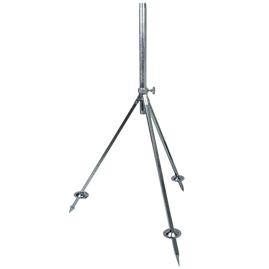 Karasto 1" Tripod Stand, Galvanized Steel, Height Adjustable
