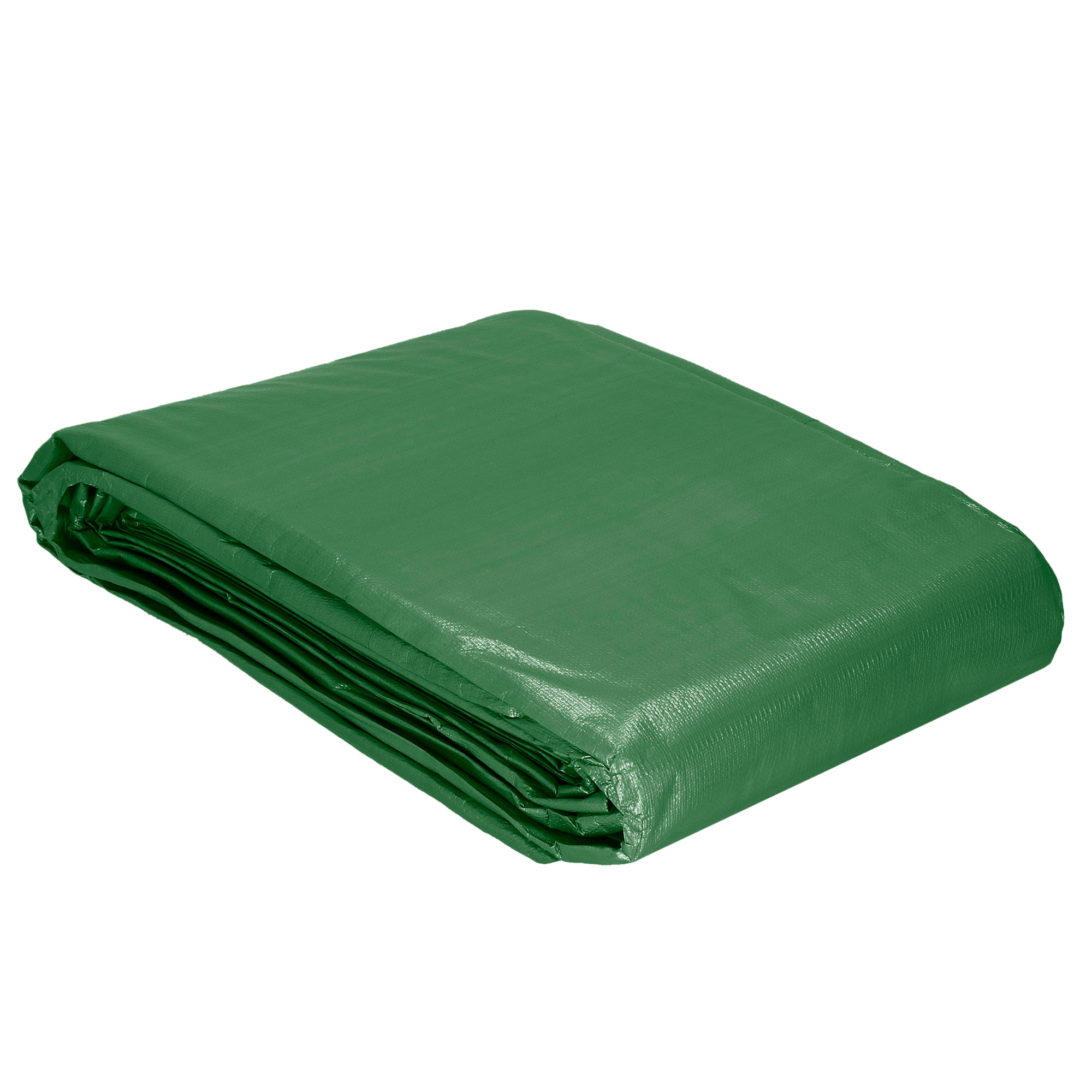 6x8m Tarpaulin 120g/m2 Thick Protective Sheet Green