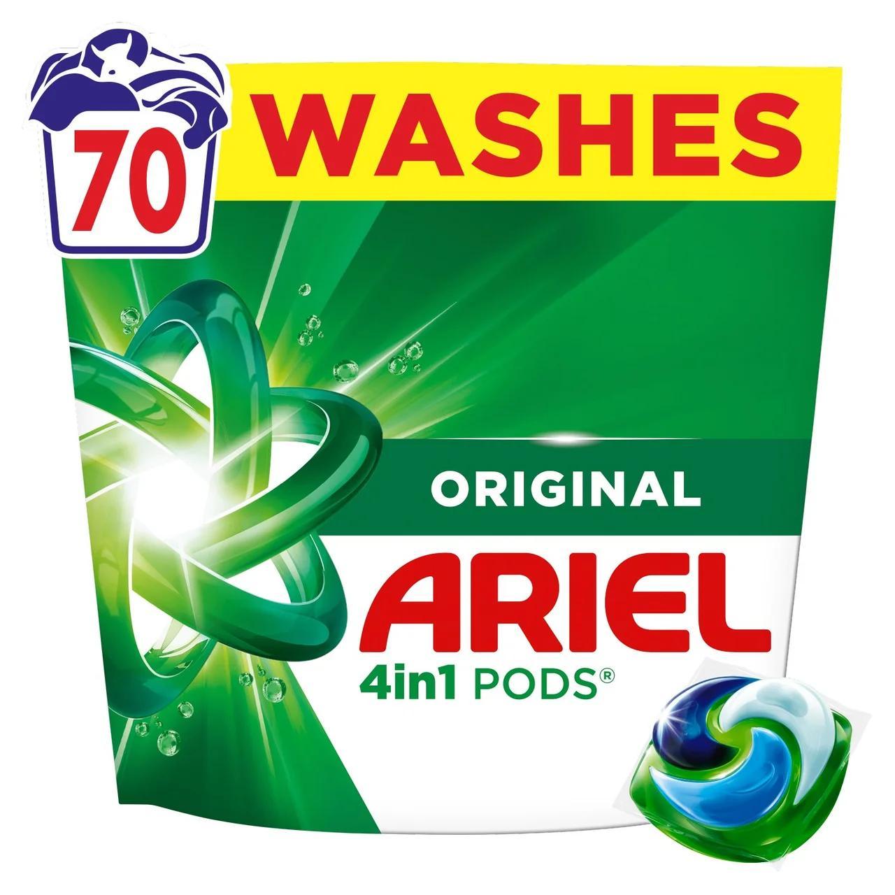   4 in 1 pods pack of 70 wash