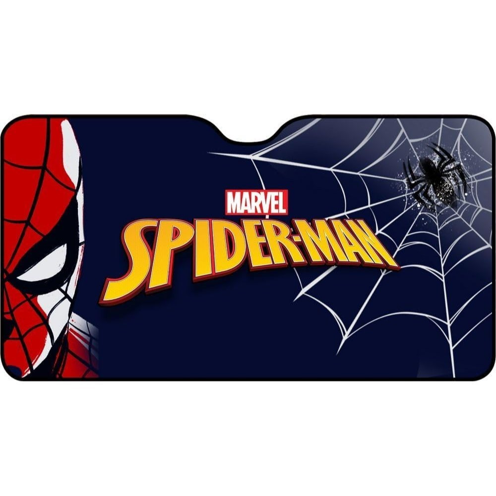 TEMU PARASOLE ANTERIORE AUTO SPIDERMAN 130x70 CM �� PROTEZIONE PARABREZZA ANTI UV PIEGHEVOLE UNIVERSALE