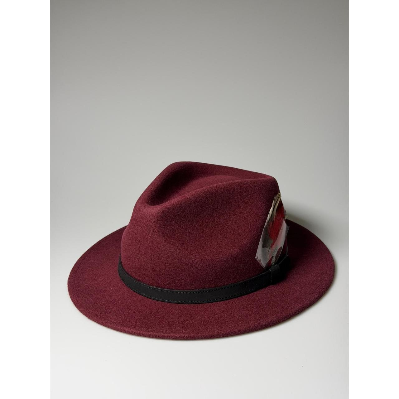 Handmade Wool Fedora Hat