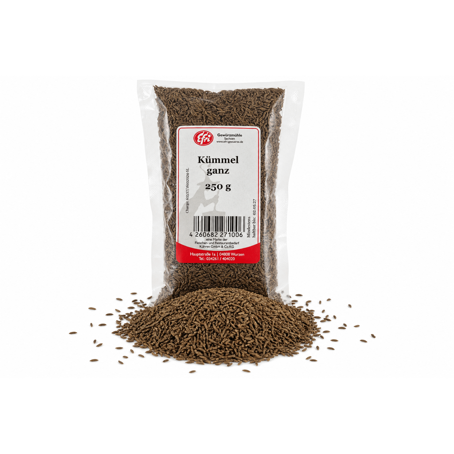 Image of Whole Caraway Seeds - Strong Aromatic Traditional Spice For Bread, Cabbage Dishes, Roasts & Sausage Production