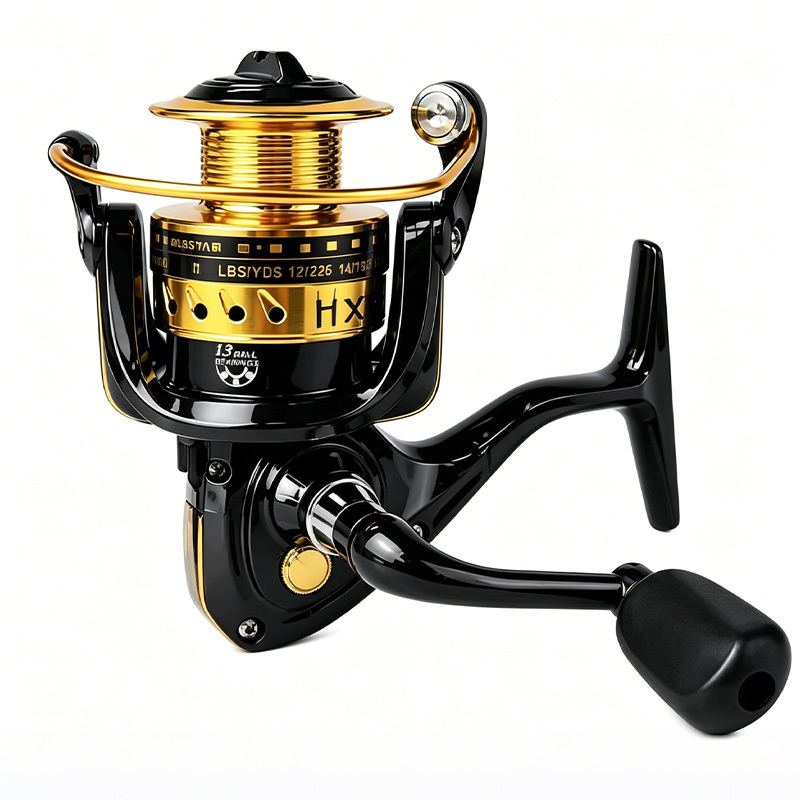 Image of Bearing Fishing Reel - Lightweight, Aluminum Alloy Spinning Reel, 5.1:1,fs7000