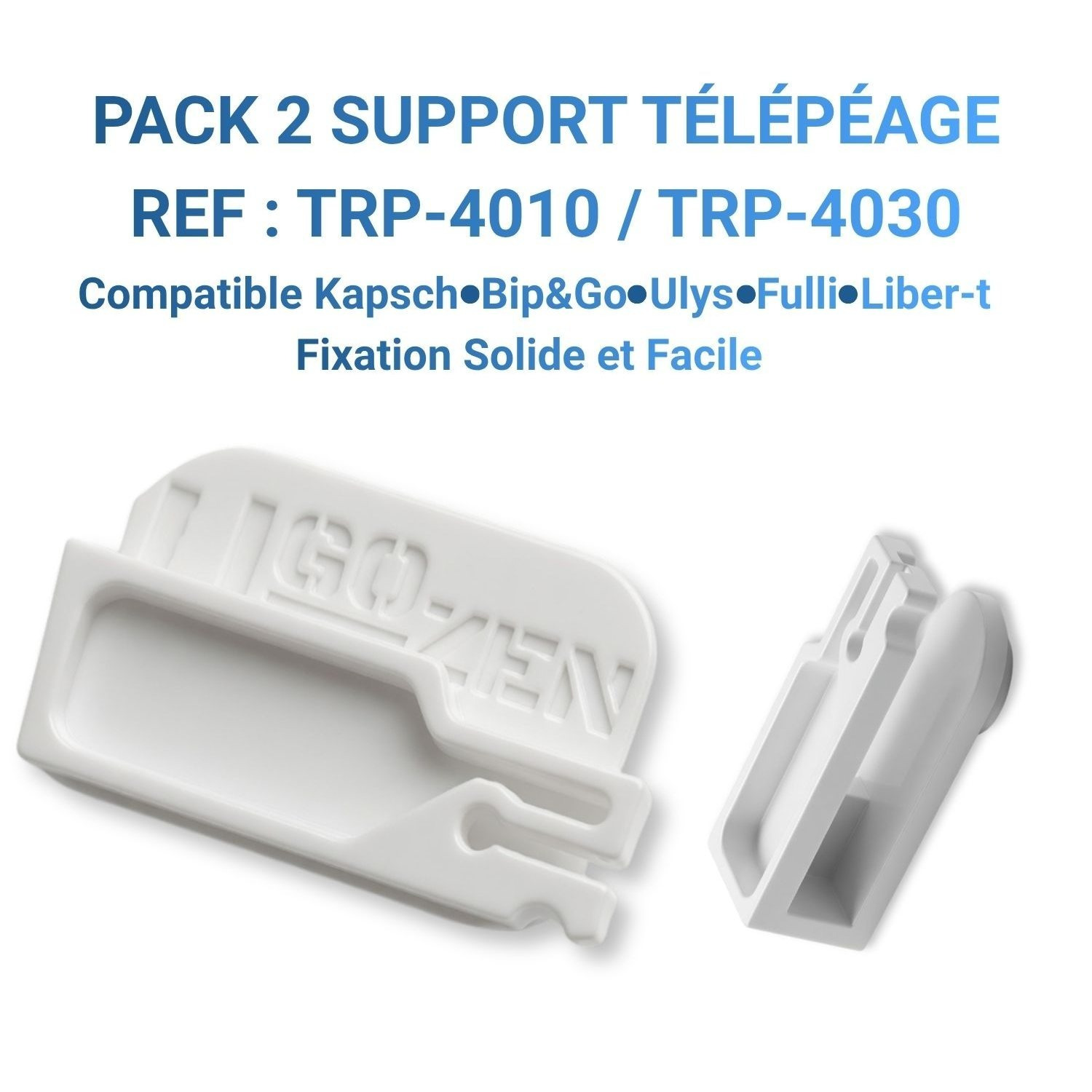 TEMU PACK 2 Support de télépéage TRP-4010/4030