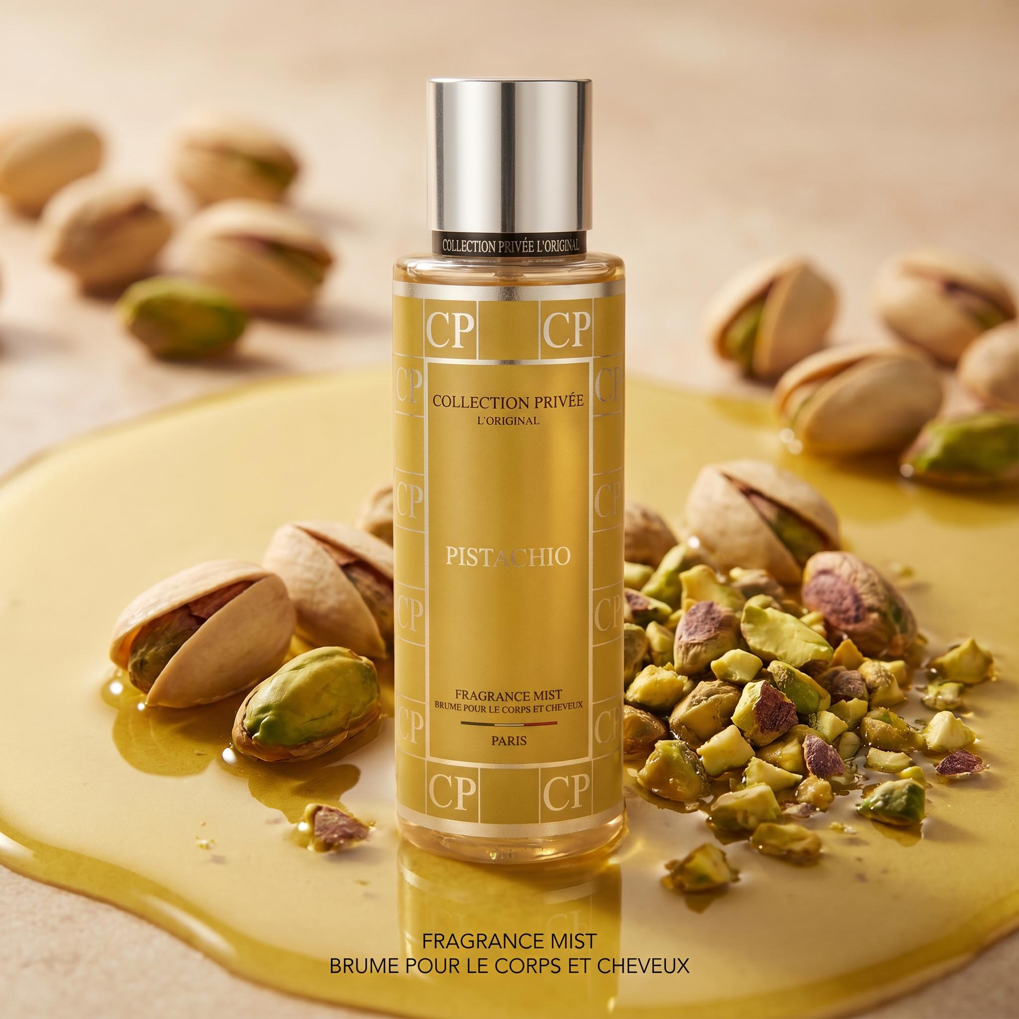 Image of Collection Privée Pistachio – Perfumed Body & Hair Mist 250ml | Creamy Fragrance, Sweet Gourmand Notes