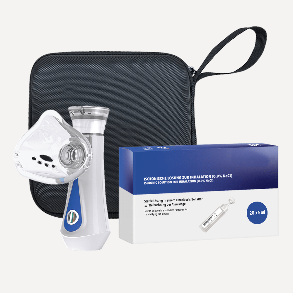 Image of Bundle - Travel Case, Inhaler Jm-08602 & Solution