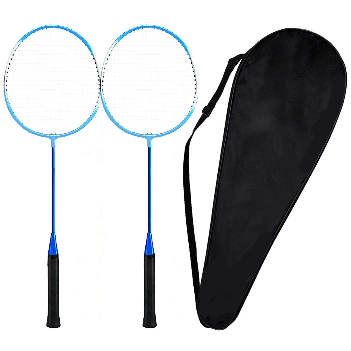 Two-piece Badminton Set, Lightweight Set, Suitable For Beginners, Includes A Racket Bag.