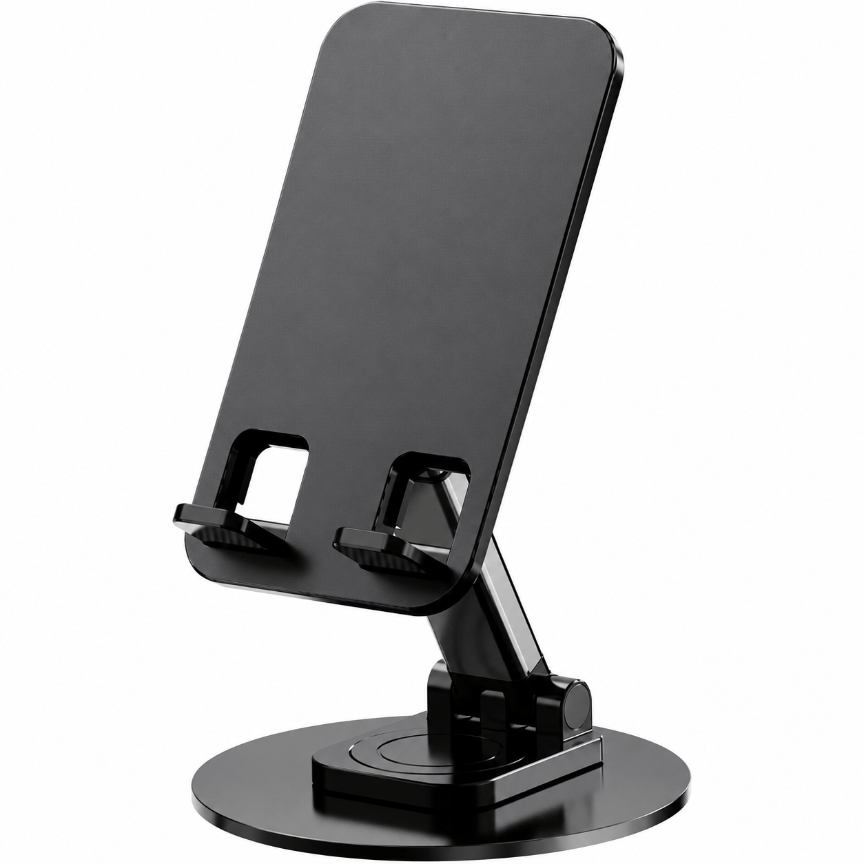 TEMU 360° Rotating Adjustable Phone Stand Holder, Desktop Mobile Phone Mount With Non-slip Base, Universal Smartphone Support Stand For Desk, Office,