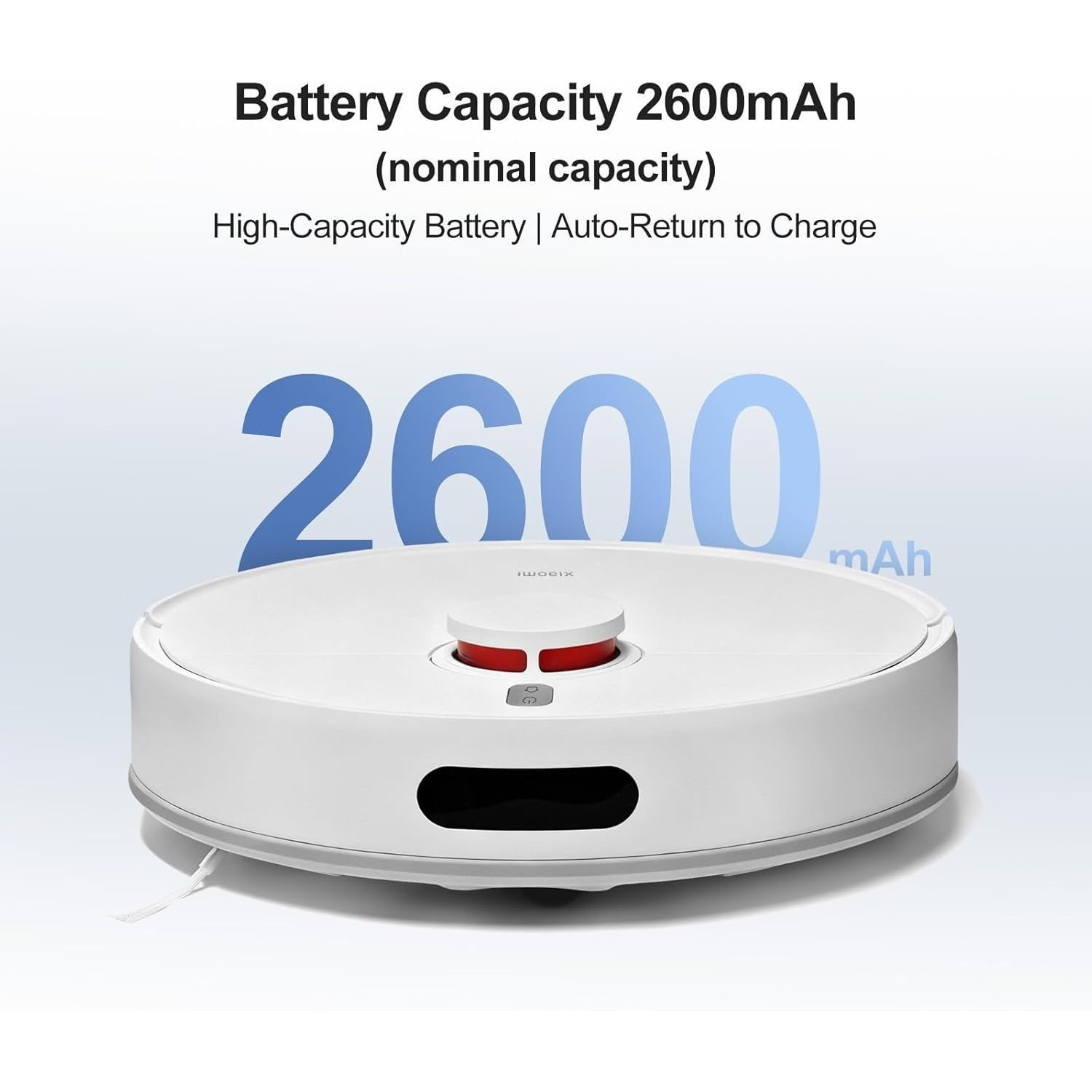 aspirador robô xiaomi s40c, sucção de 5000 pa, navegação lds, depósito de pó 520 ml, depósito de   260 ml, controlo por app e voz, 3 níveis de  , para pavimentos rígidos, cerdas e  