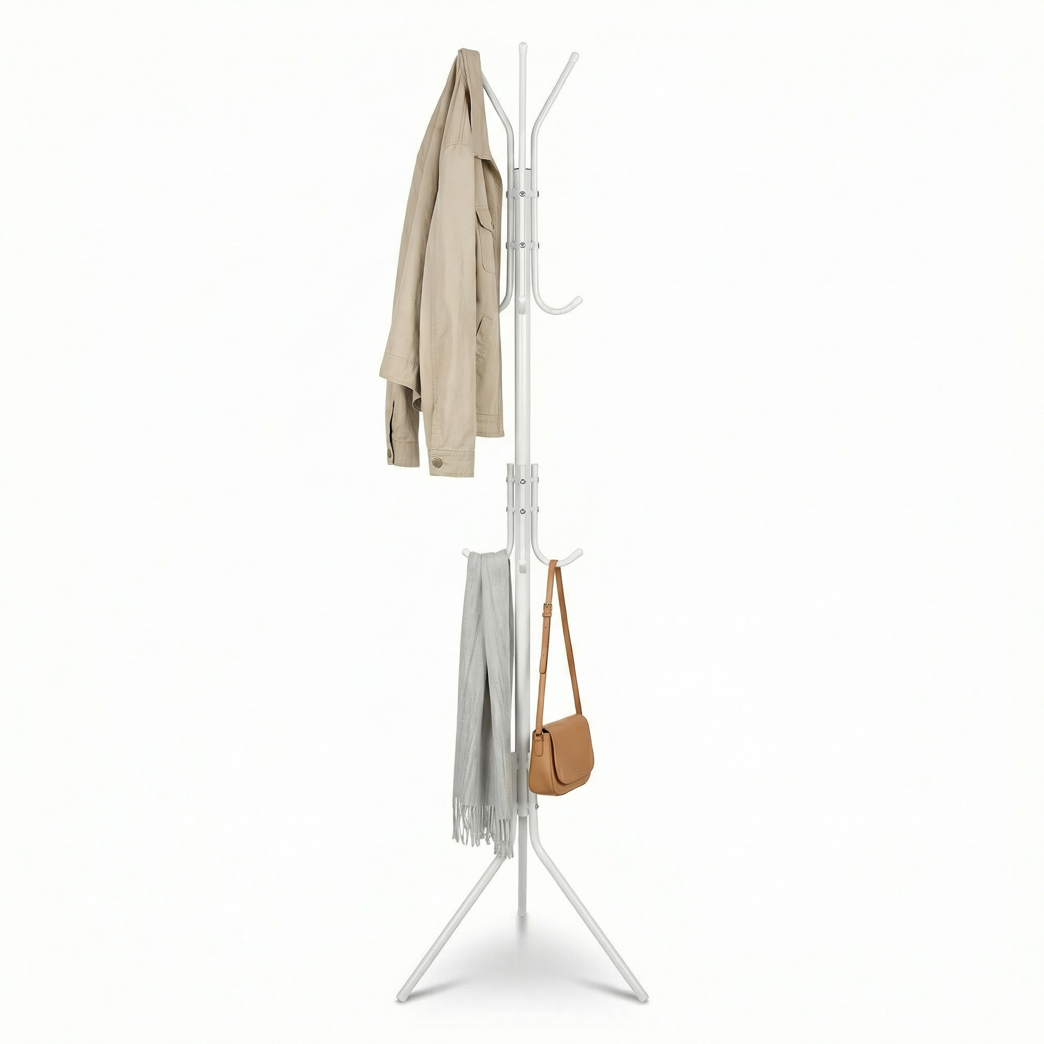 TEMU Perchero de Pie - PINCHO - Colgador Ropa, Colgador Bolsos, Recibidores de Entrada, Perchero Recibidor con Base Estable, Perchas de Pie con
