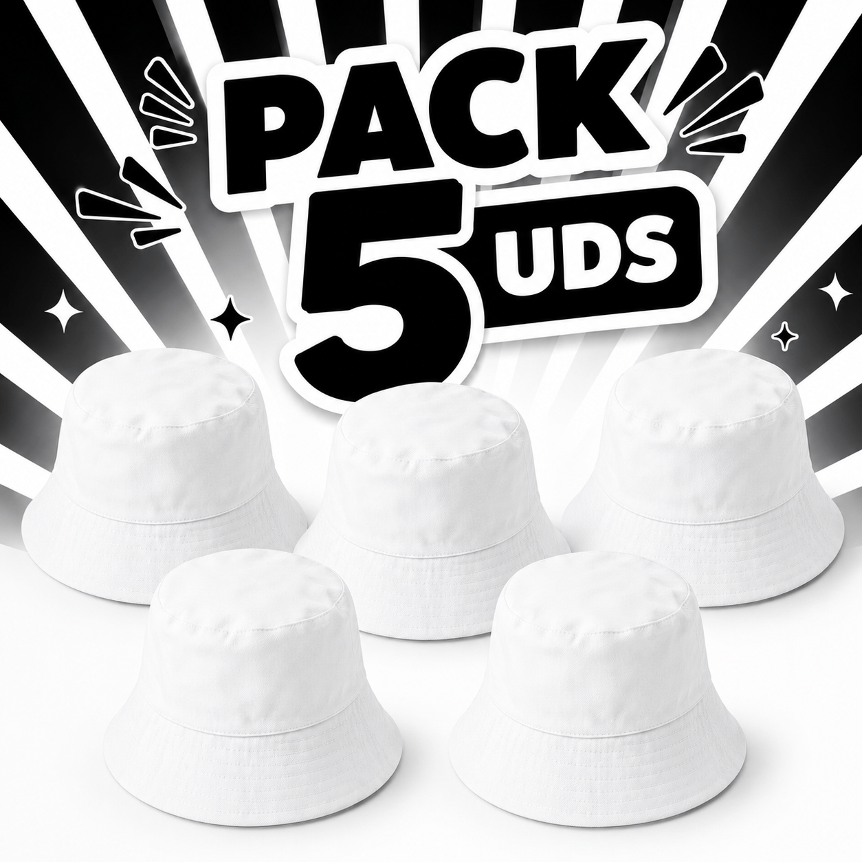 TEMU Pack 5 uds de GORROS