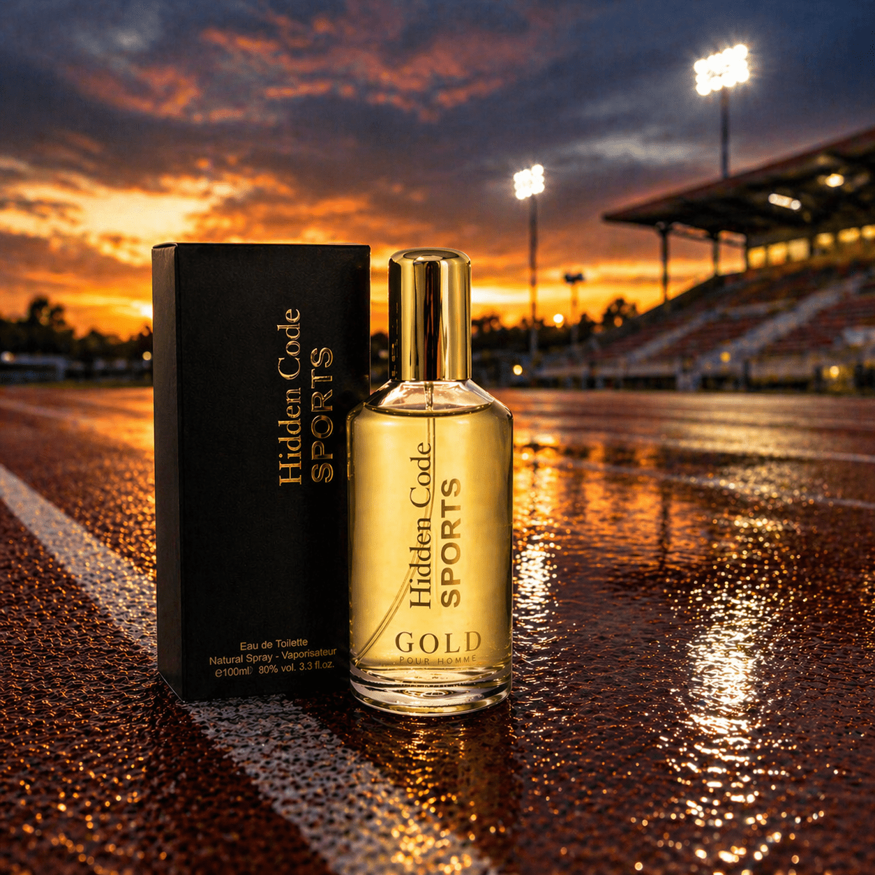 TEMU Perfume For Man – Sports Gold Pour Homme 100ml Sport Composition As 's Perfume With An Modern Edge, A Cologne For Men Freshness And , This