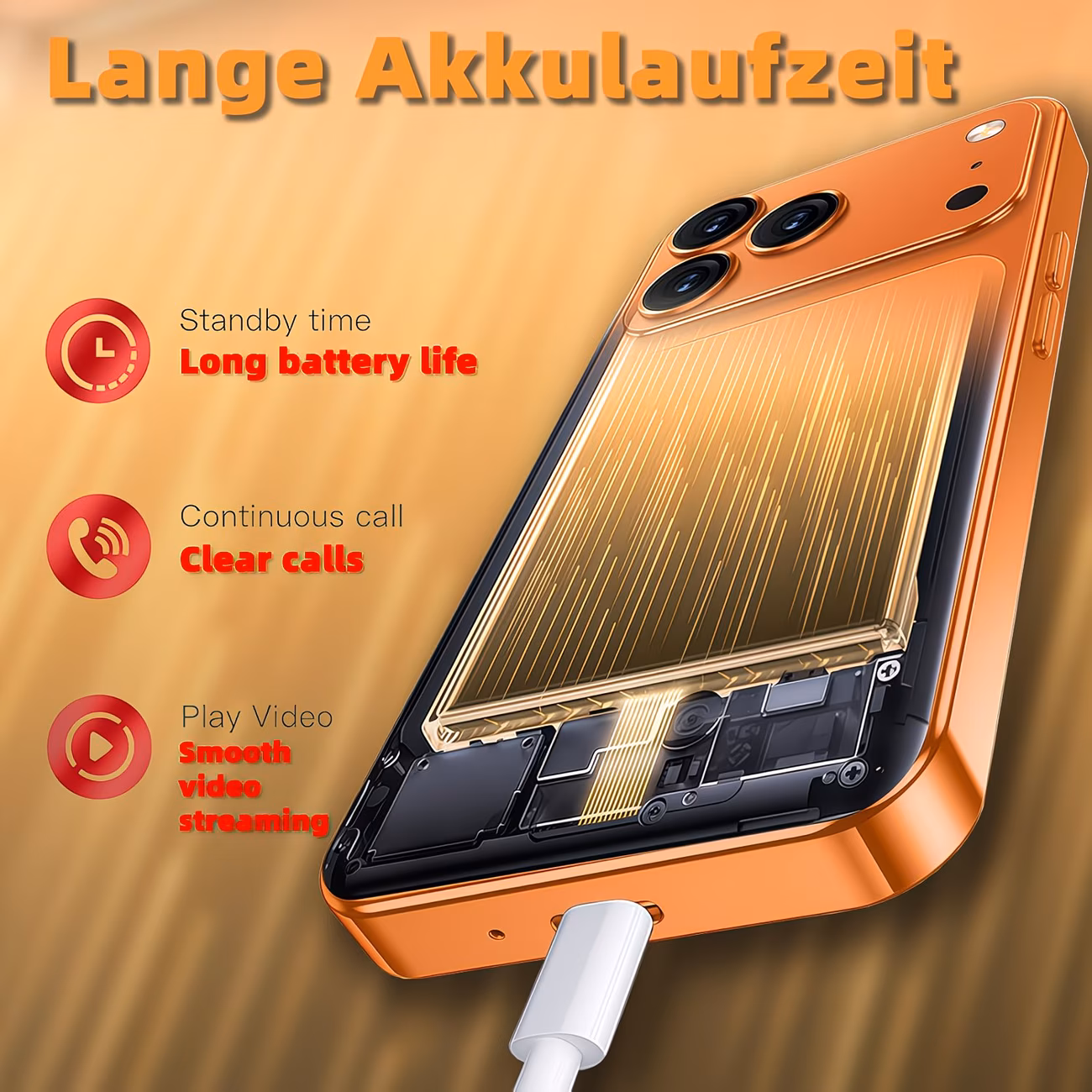 smartphone a19 pro mini 4g sbloccato di dimensioni tascabili , display hd da 3.0 pollici, telefono cellulare e portatile, memoria 3+64gb, standby, di con riconoscimento facciale, fotocamera integrata, gps, wi-fi, ricarica tipo-c, custodia per telefono abbinata, pellicola , auricolari e cavo , regalo di natale, capodanno e compleanno per e Dettagli dell'articolo 3