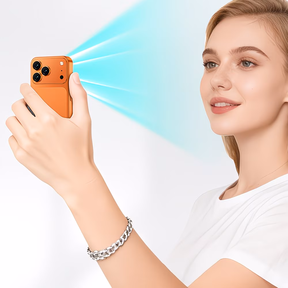 smartphone a19 pro mini 4g sbloccato di dimensioni tascabili , display hd da 3.0 pollici, telefono cellulare e portatile, memoria 3+64gb, standby, di con riconoscimento facciale, fotocamera integrata, gps, wi-fi, ricarica tipo-c, custodia per telefono abbinata, pellicola , auricolari e cavo , regalo di natale, capodanno e compleanno per e Dettagli dell'articolo 5