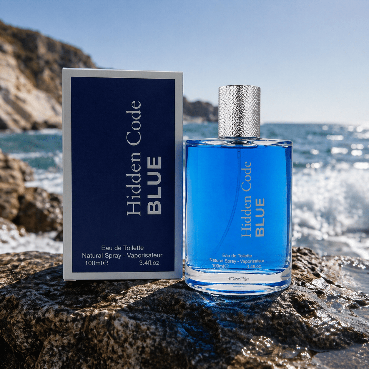 TEMU Perfume For Man – Blue Pour Homme 100ml Fresh Aquatic Aromatic Composition As 's Perfume With Modern Edge, A Cologne For Men Cool Marine