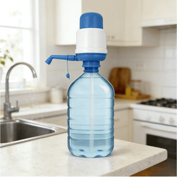 TEMU HOME Bomba Manual para Garrafas de Agua - Se a garrafas de 2.5, 3, 5, 8 litros - Ideal para el hogar, oficina, camping o cualquier donde