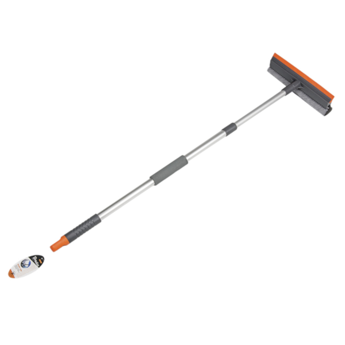 Image of Telescope Window Wiper 75-120cm - Windshield Cleaner With Squeegee & Sponge Window Cleaner For Car, Truck & Motorhome Extendable Aluminum Handle Cleaner