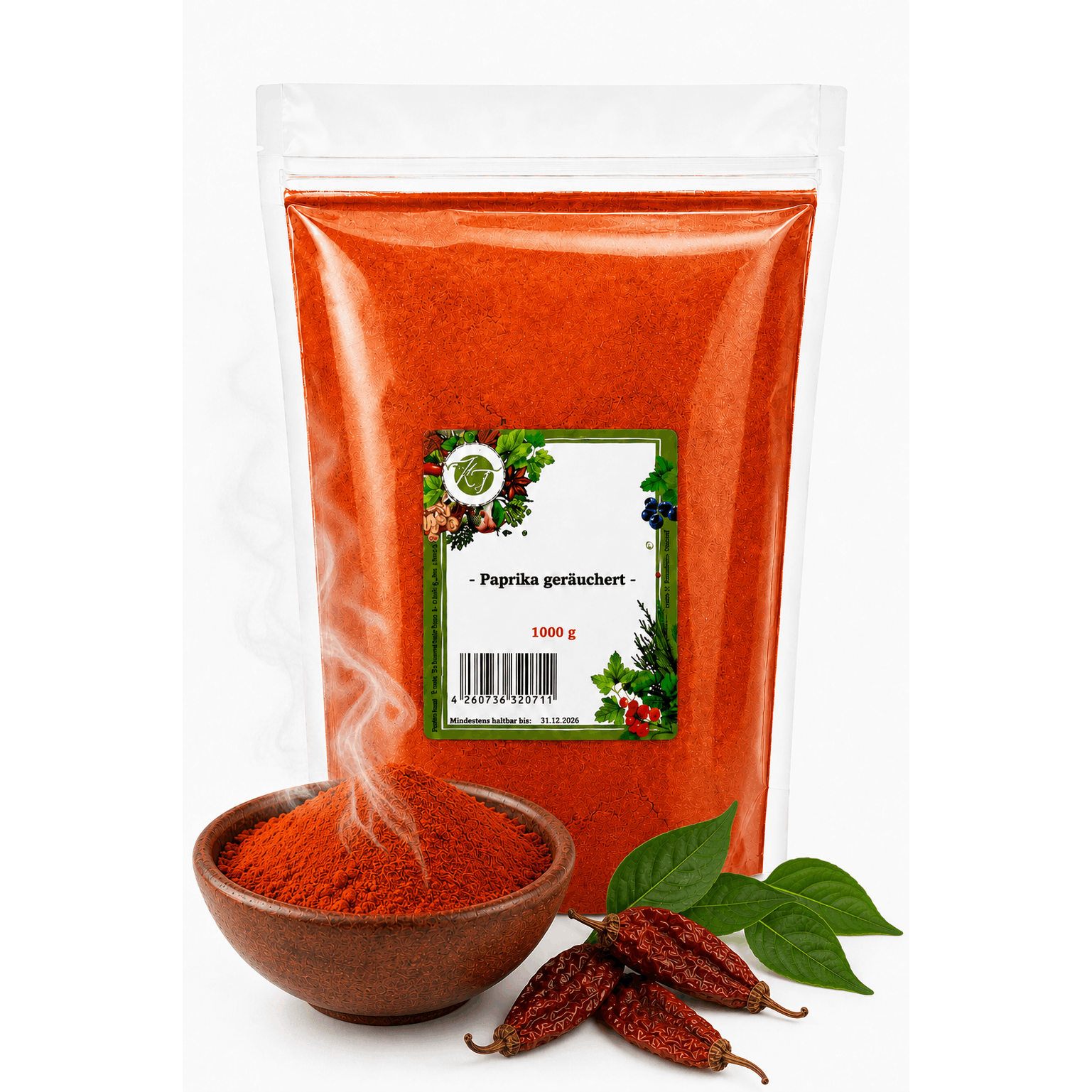 Kt Mild Smoked Paprika Smoked Paprika - 1a Quality