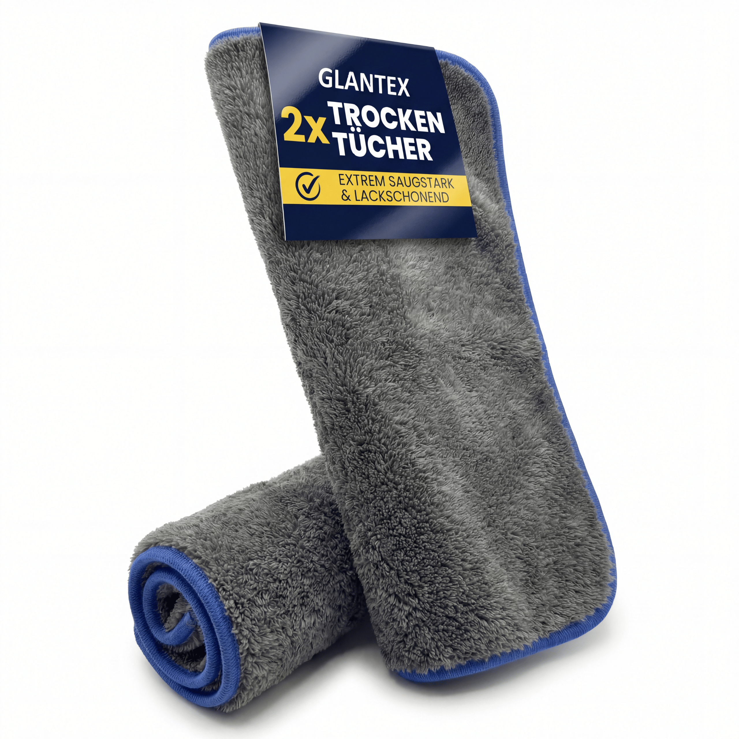 Microfiber Cloths For Drying Cars 40cm X 40cm, Absorbent, Quick-drying, For Cleaning Car & Motorcycle Exterior Surfaces, 800 Gsm - Car Microfiber Cloth For Cleaning & Polishing