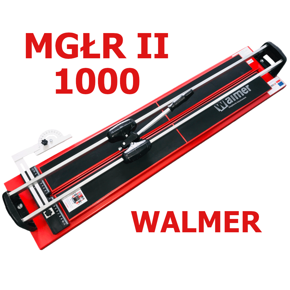 Image of Mgłr Ii 1000 Precision Manual Tile Cutter - Fast And Cutting Without Chipping
