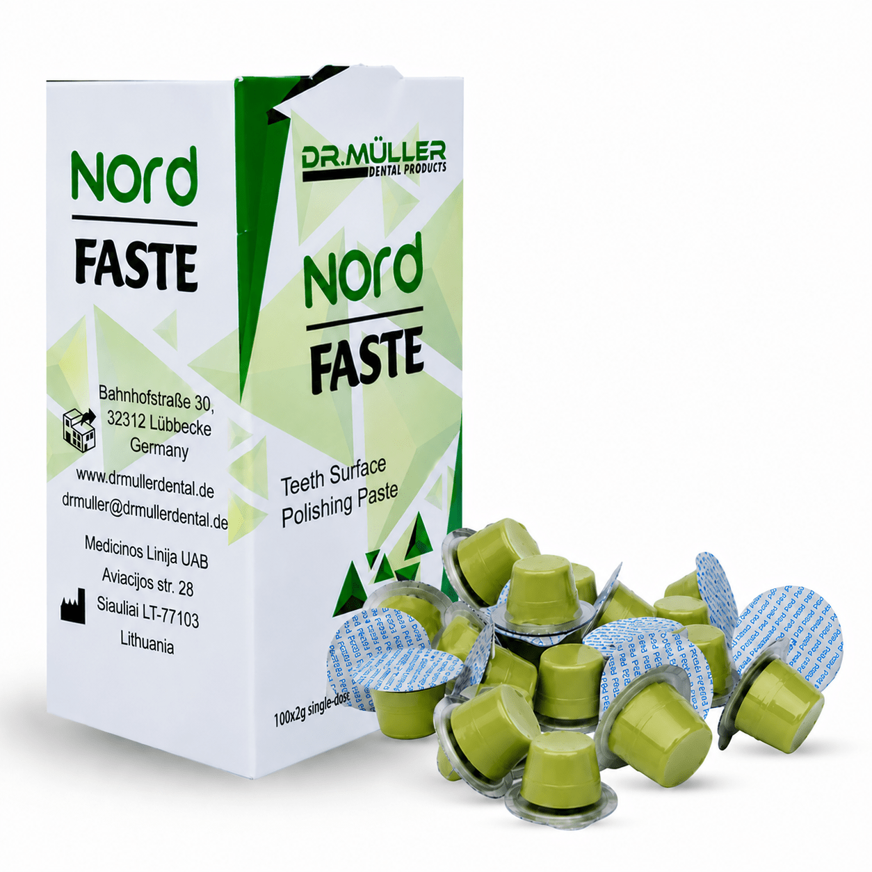 Dr. Müller North Fast Paste – Pro Dental Polish & Cleaning Paste – Polishing Paste For Teeth – Paste For Dental Hygiene