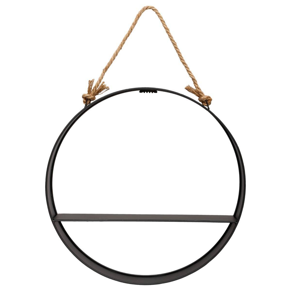 Black Metal Wall Shelf – Decorative Shelf