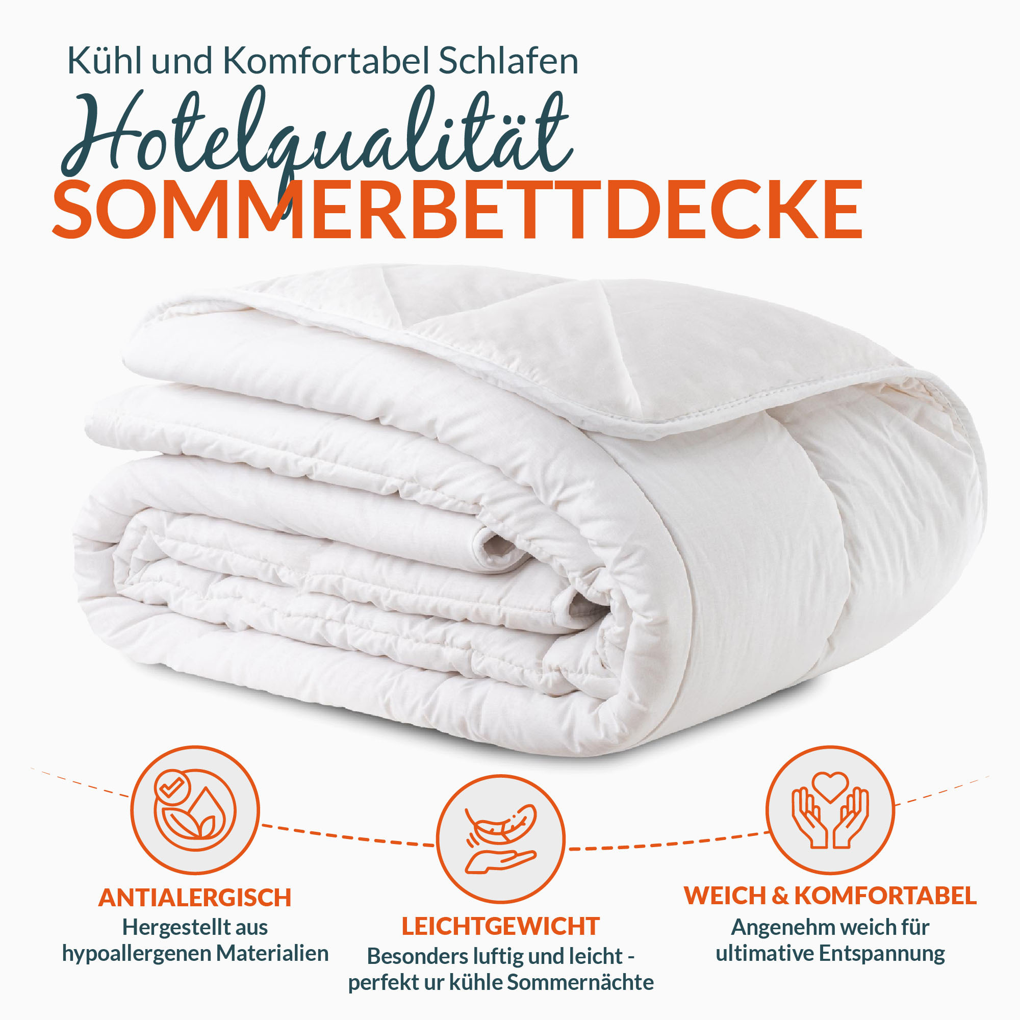 Summer Blanket For 135x200 Cm And 155x220 Cm – Microfiber, 170 Gsm