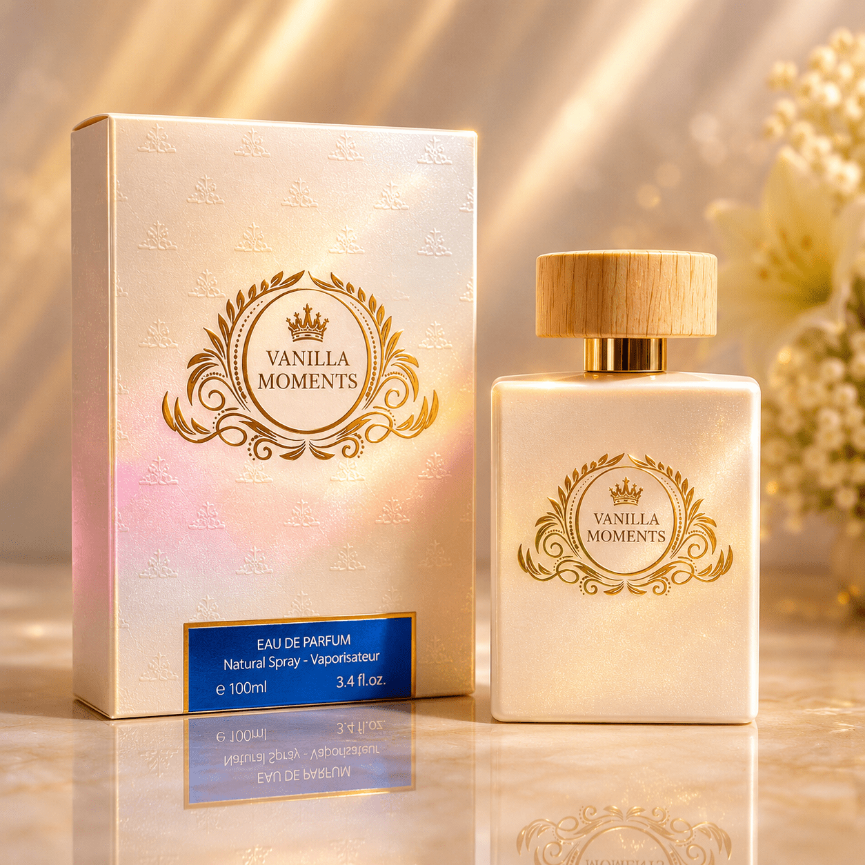 TEMU Everlyx - Perfume Vanilla Fragrance Couture Eau de Parfum 100 ml, con un y , para uso diario y para disfrutan aromas suaves y acogedores.